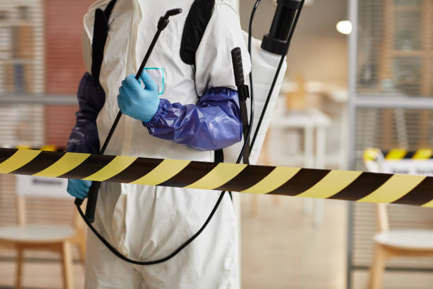 Professional Trauma Scene Cleanup technician working in Waterloo, NE